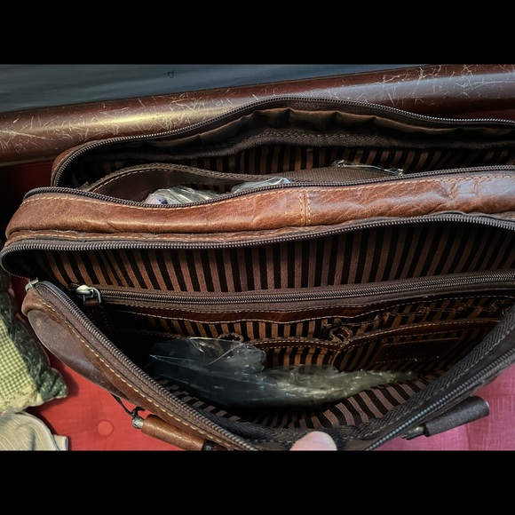 Jack Georges Voyager handmade laptop bag/briefcase - Picture 5 of 7